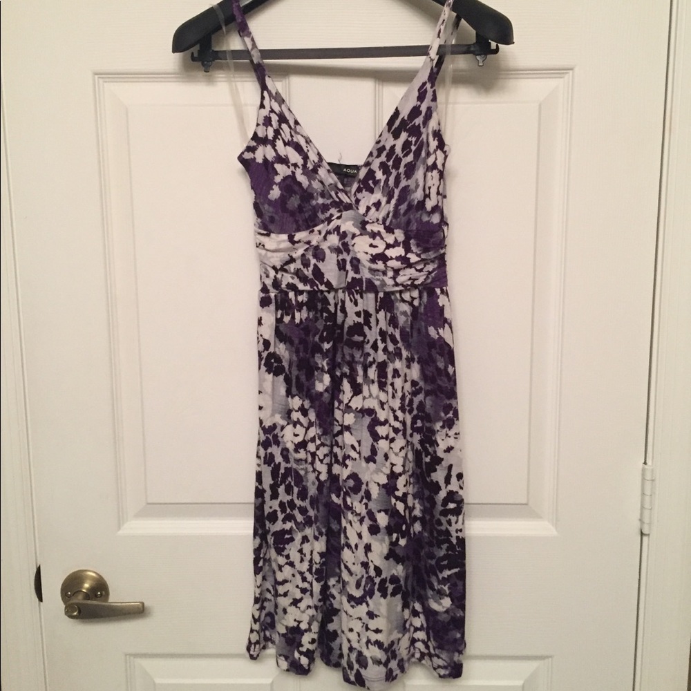 Aqua Short Sundress